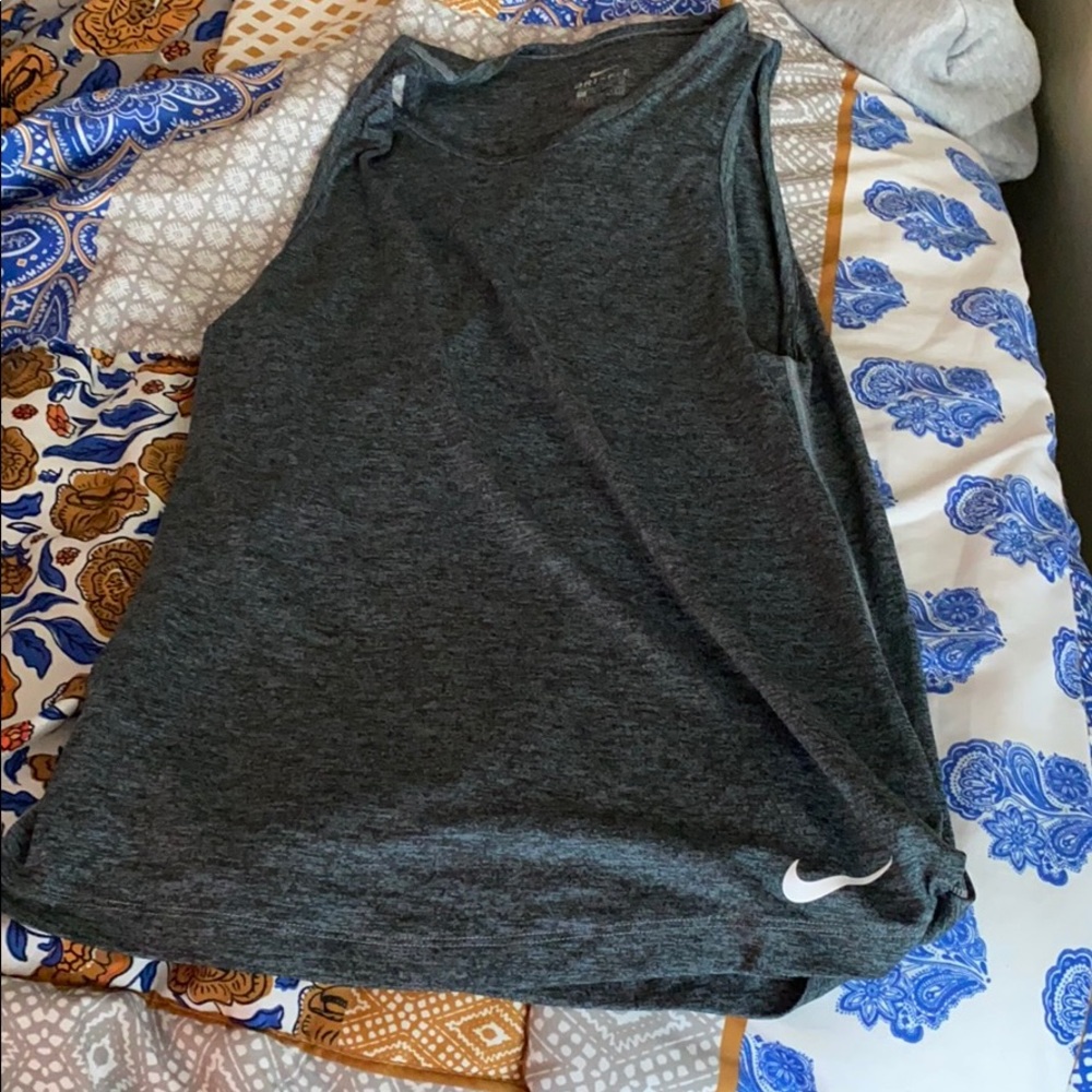 Dark Grey Muscle Tank